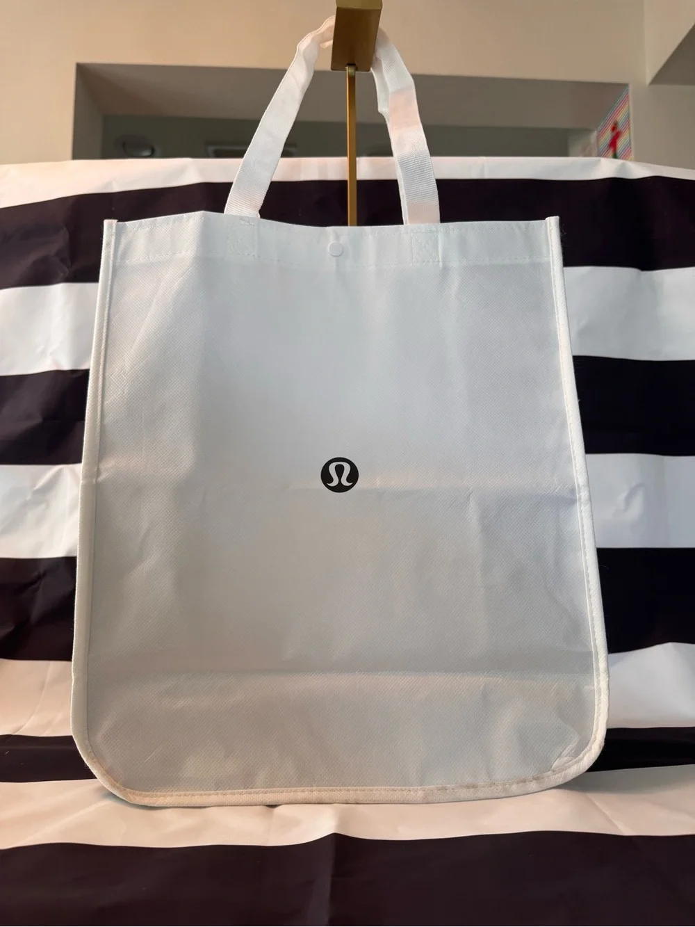 lululemon athletica tote bag lululemon athletica White Tote Bag
